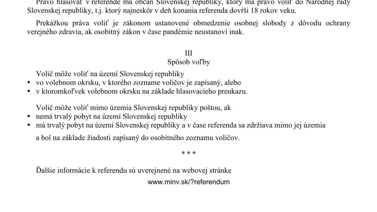 Referendum 2026 Referendum 2026