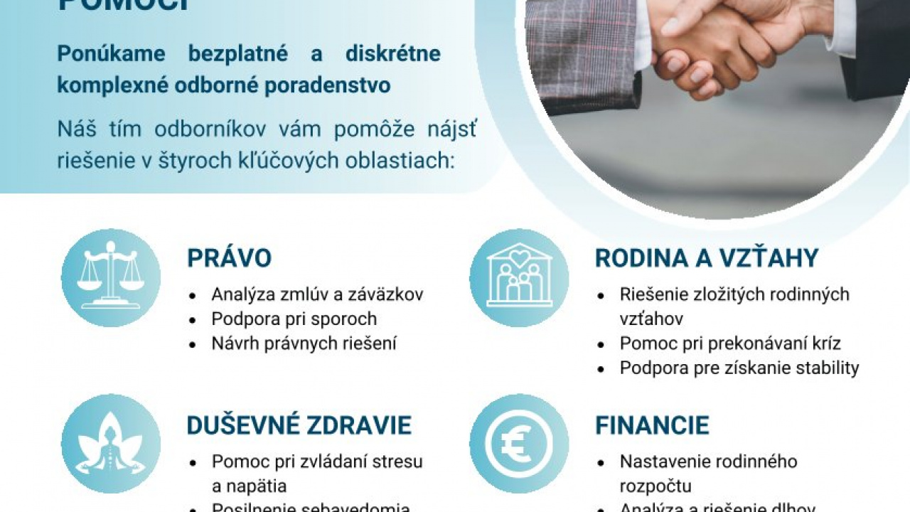 Národný projekt-Sieť odborného poradenstva-Poradne komplexnej pomoci Národný projekt-Sieť odborného poradenstva-Poradne komplexnej pomoci